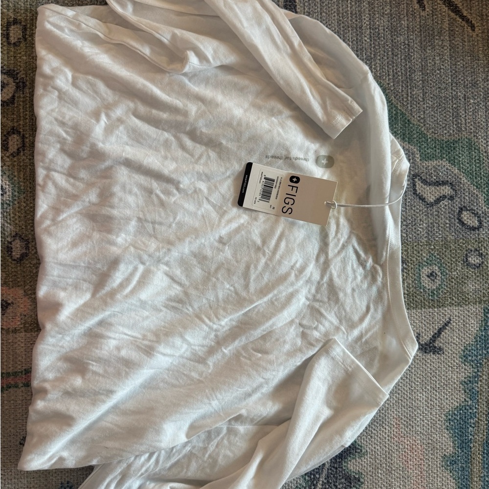 Figs White Under Scrub Shirt